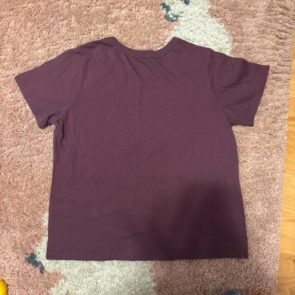 Pink Floyd Dark Side of The Moon Size L Purple Short Sleeve TShirt Festival Tee - Picture 5 of 5